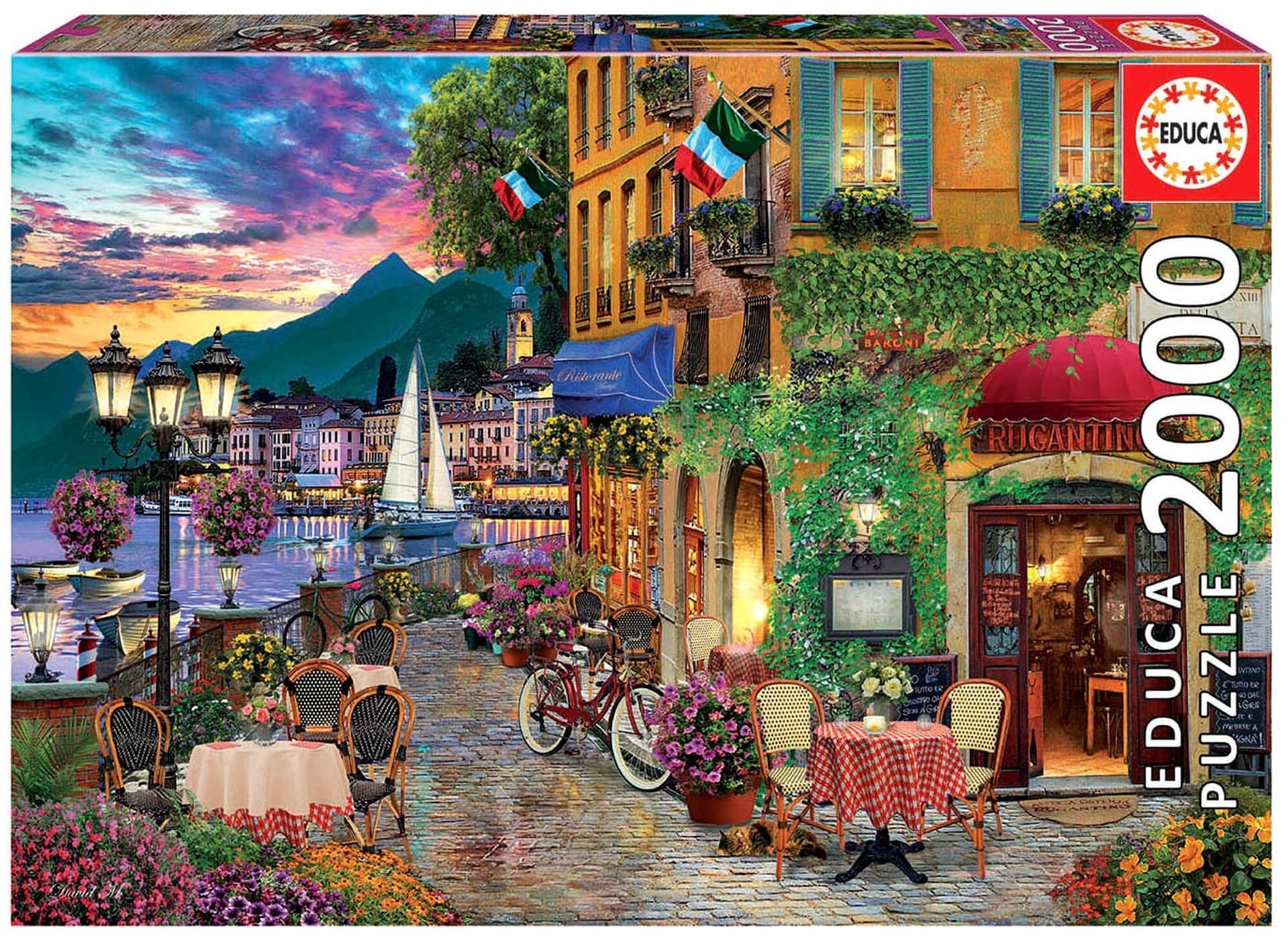 Puzzle 2000 Włoski urok 109593