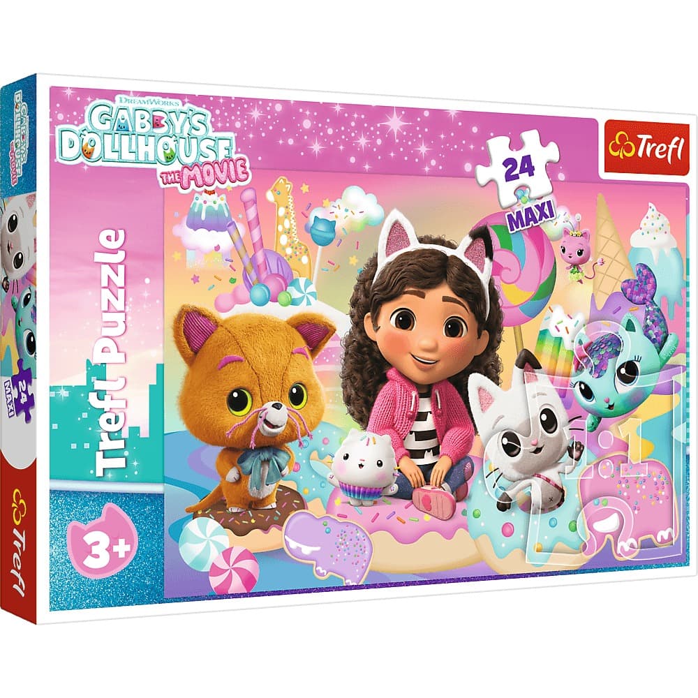 Puzzle 24 Maxi Koci Świat Gabby 14381