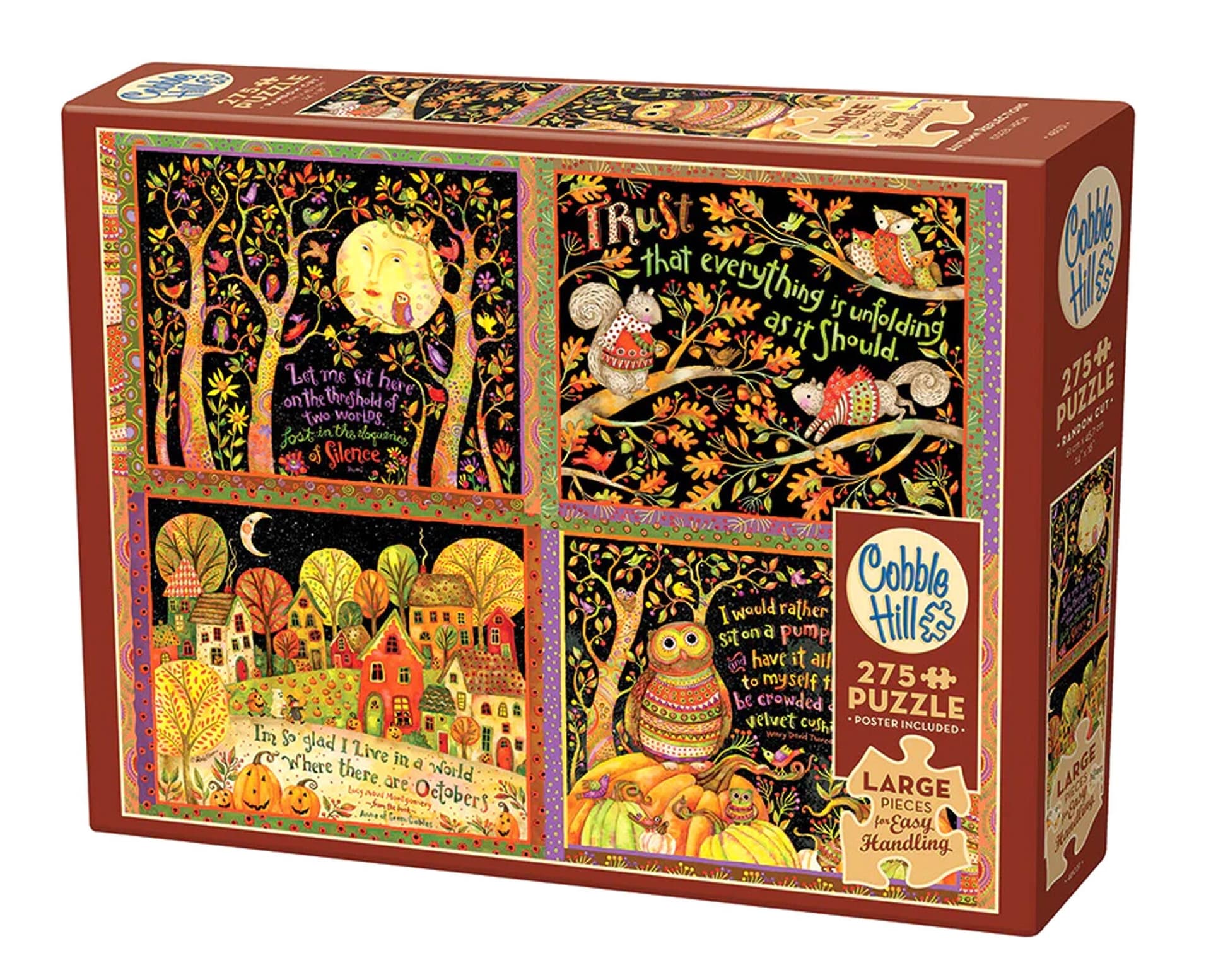 Puzzle 275 XL Jesienne refleksje 113043