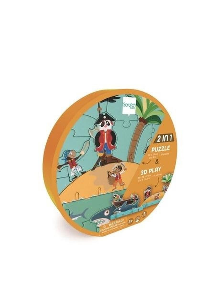 Puzzle 2w1 Piraci Scratch