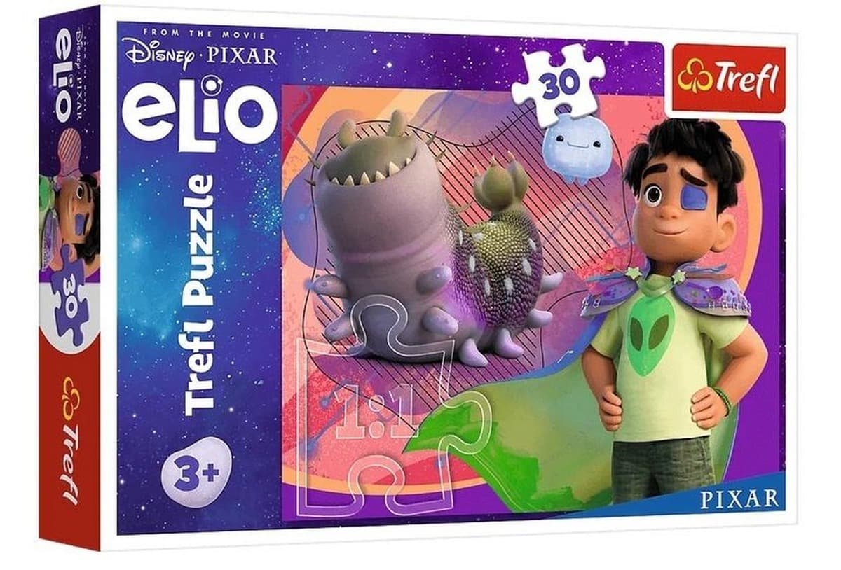 Puzzle 30 elementów Poznaj Elio Trefl