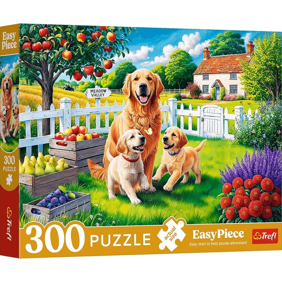 Puzzle 300 EasyPiece Pieski na wsi 23101