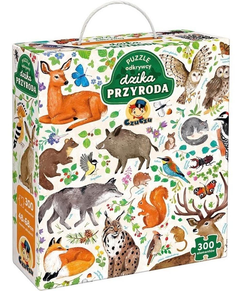 Puzzle 300 elementów Odkrywcy Dzika Przyroda CzuCzu