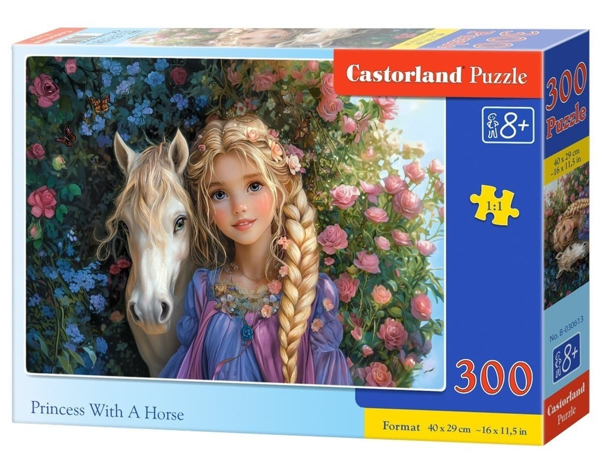 Puzzle 300 Princess With A Horse B-030613