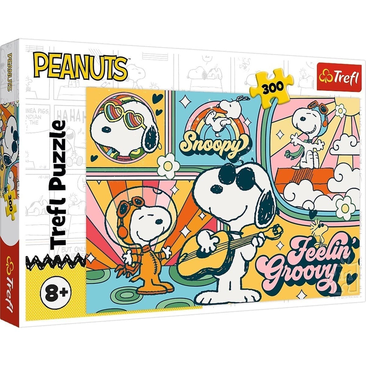 Puzzle 300 Zabawny świat Fistaszków 23044