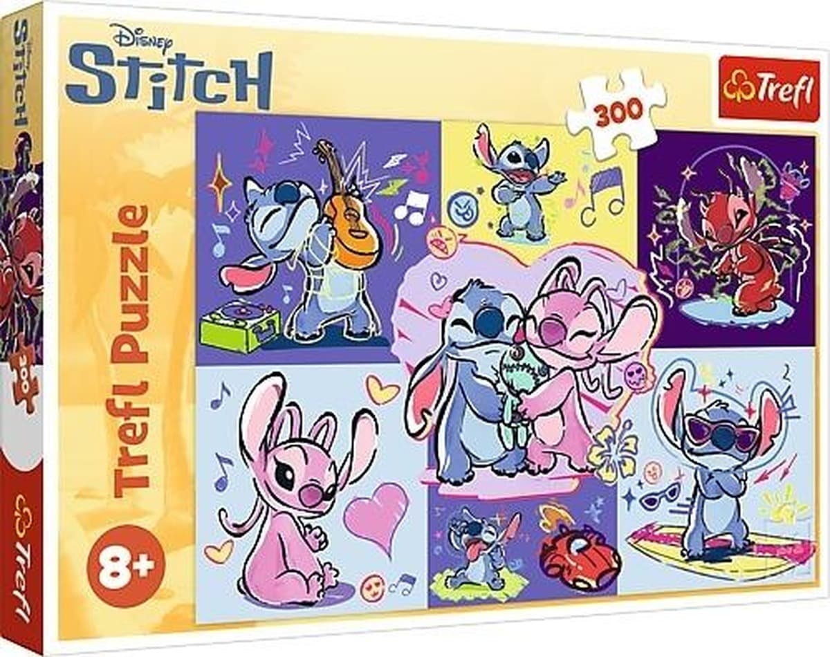 Puzzle 300 Zakręcony Stitch 23033