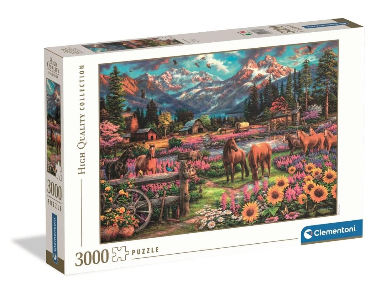 Puzzle 3000 elementów Free to Roam Clementoni