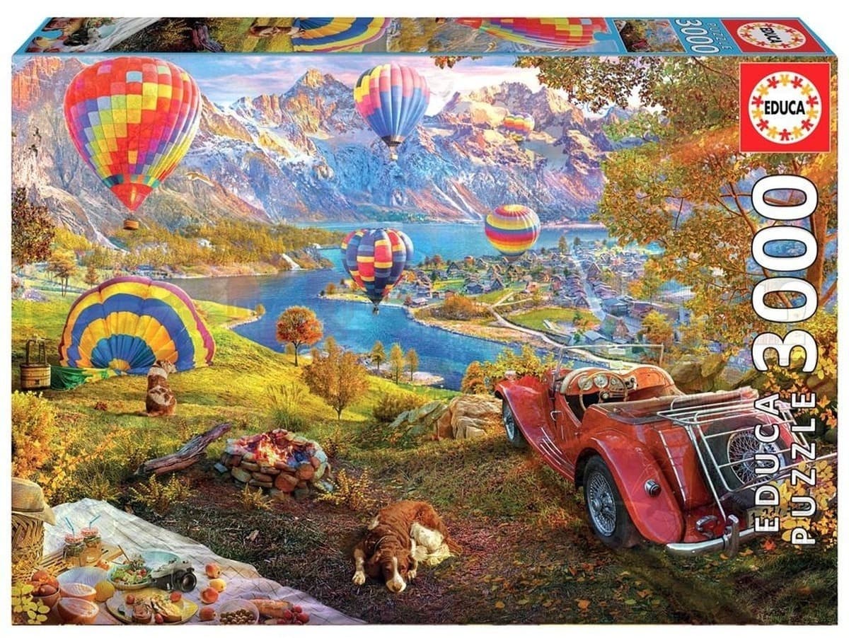 Puzzle 3000 Start Balonów 112810