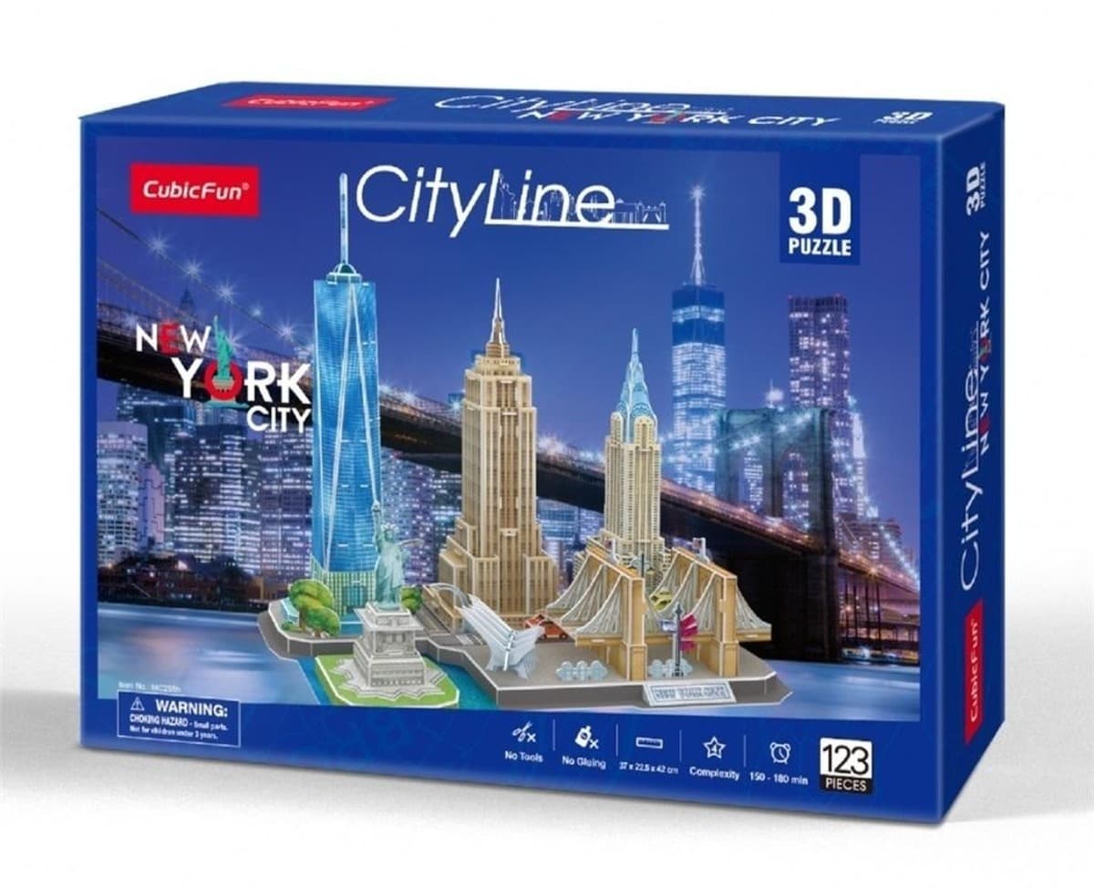 Puzzle 3D City Line New York City