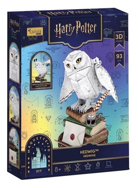 Puzzle 3D Harry Potter Hedwiga 198 elementów Cubic Fun