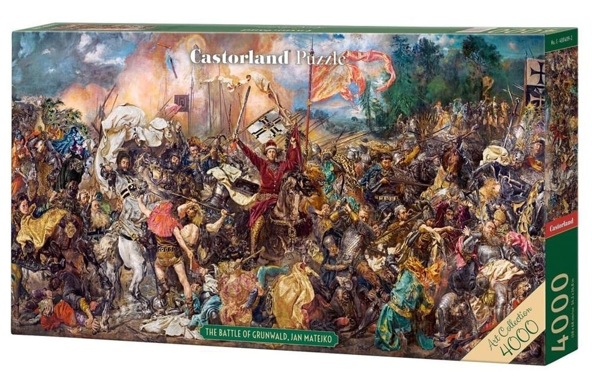 Puzzle 4000 Bitwa pod Grunwaldem Matejko C-400409-2