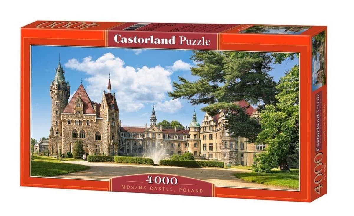 Puzzle 4000 Zamek w Mosznej Castorland