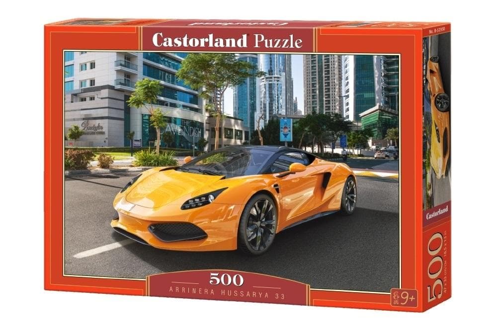 CASTOR Puzzle 500 elementów - Leśne życie, relaksująca układanka dla dorosłych i dzieci