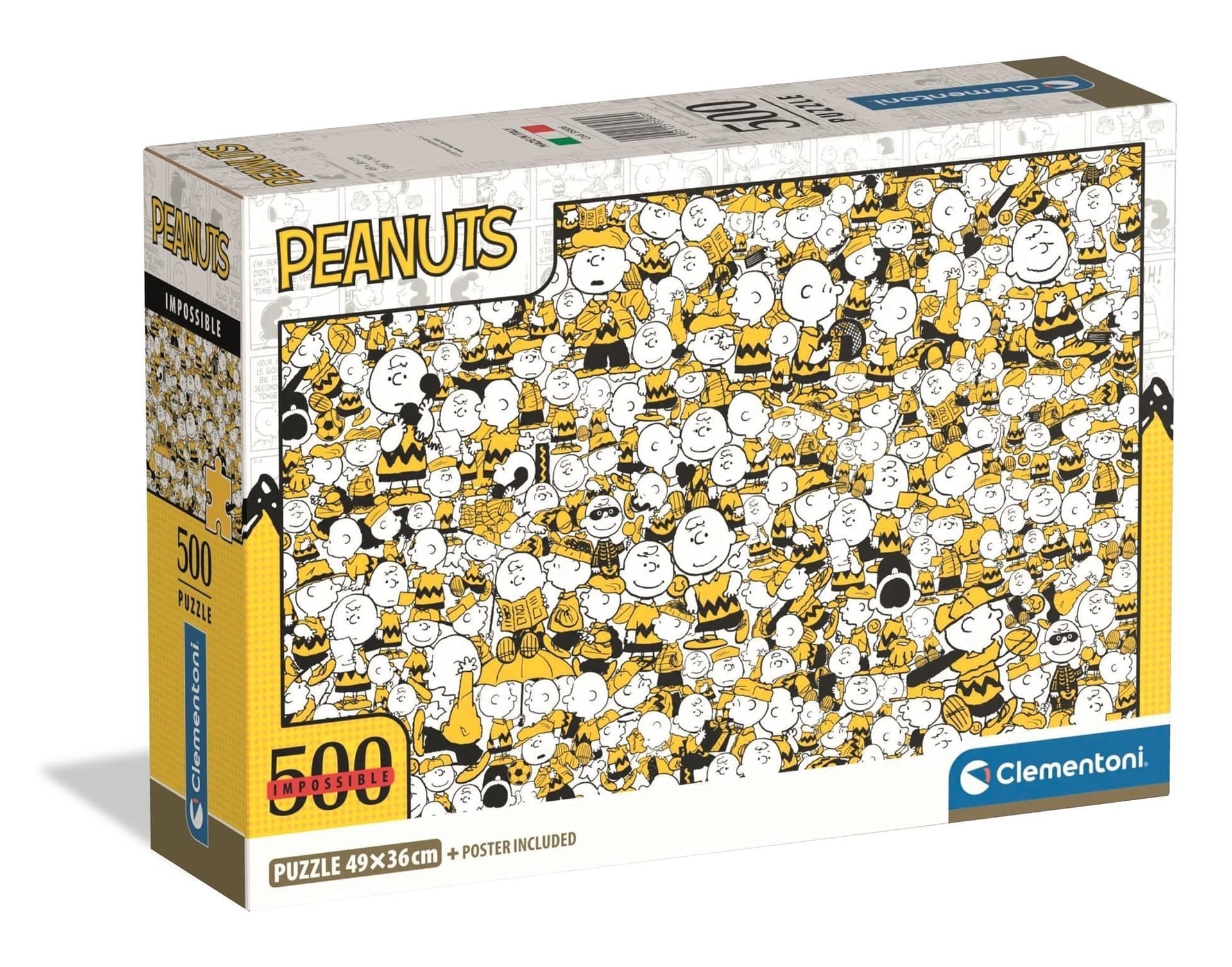 Puzzle 500 Compact Impossible Peanuts 35806