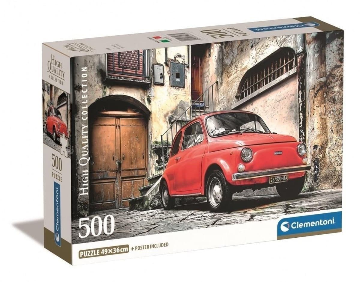 Puzzle 500 elementów Compact Cinquecento Clementoni