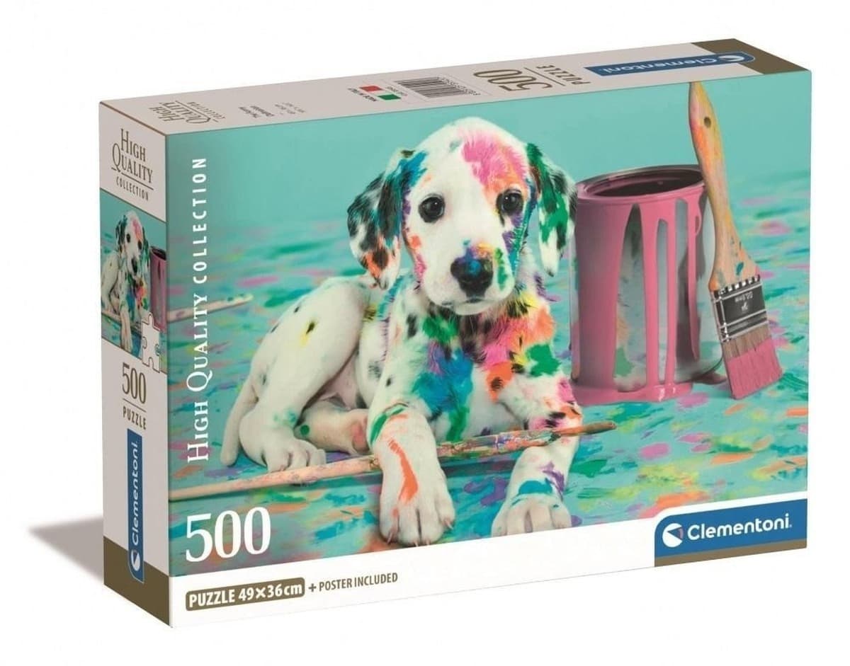 Puzzle 500 elementów Compact The Funny Dalmatian