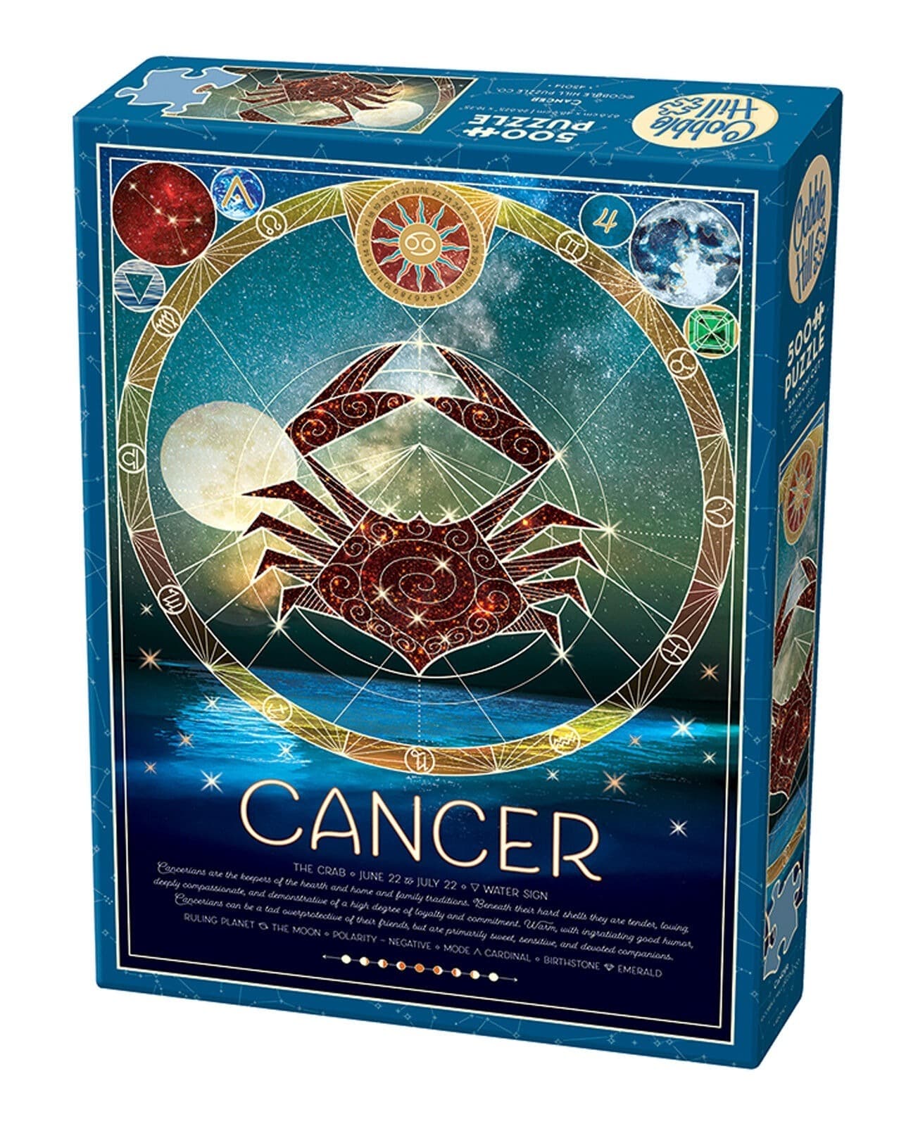 Puzzle 500 elementów Znaki zodiaku Rak