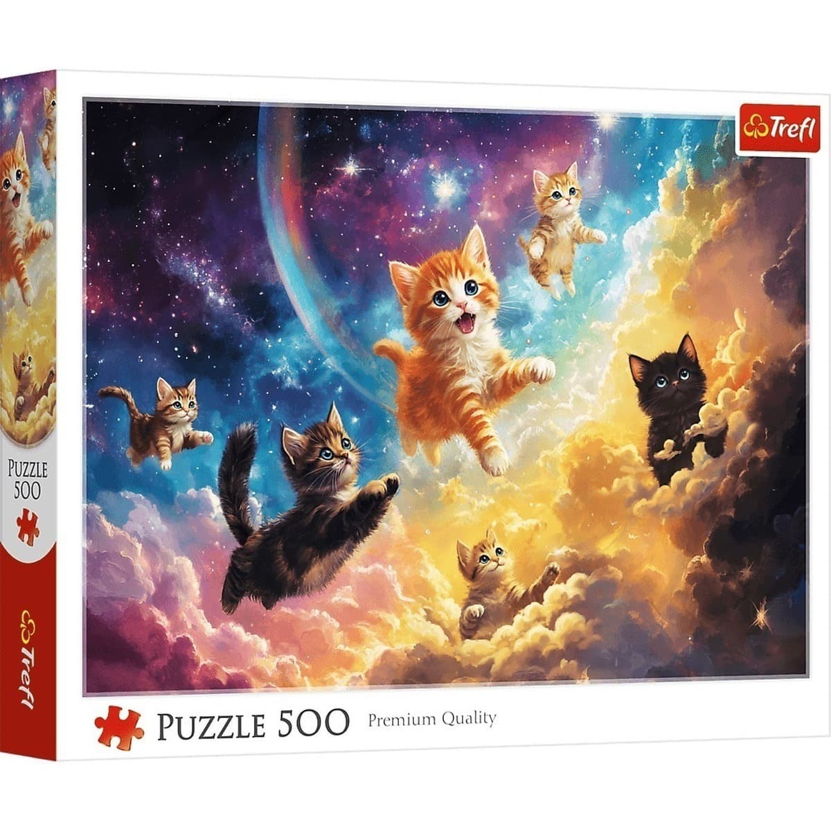 Puzzle 500 Kosmiczne kotki 37557