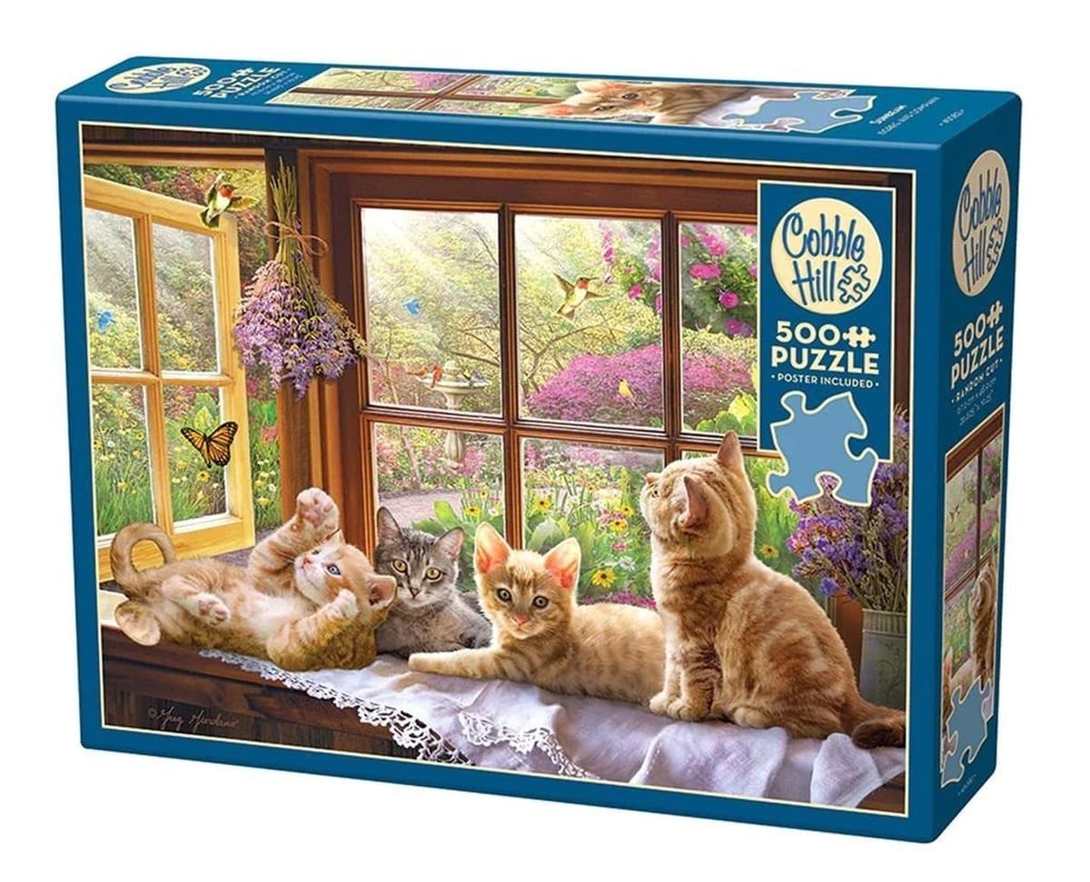 Puzzle 500 Leniwy poranek