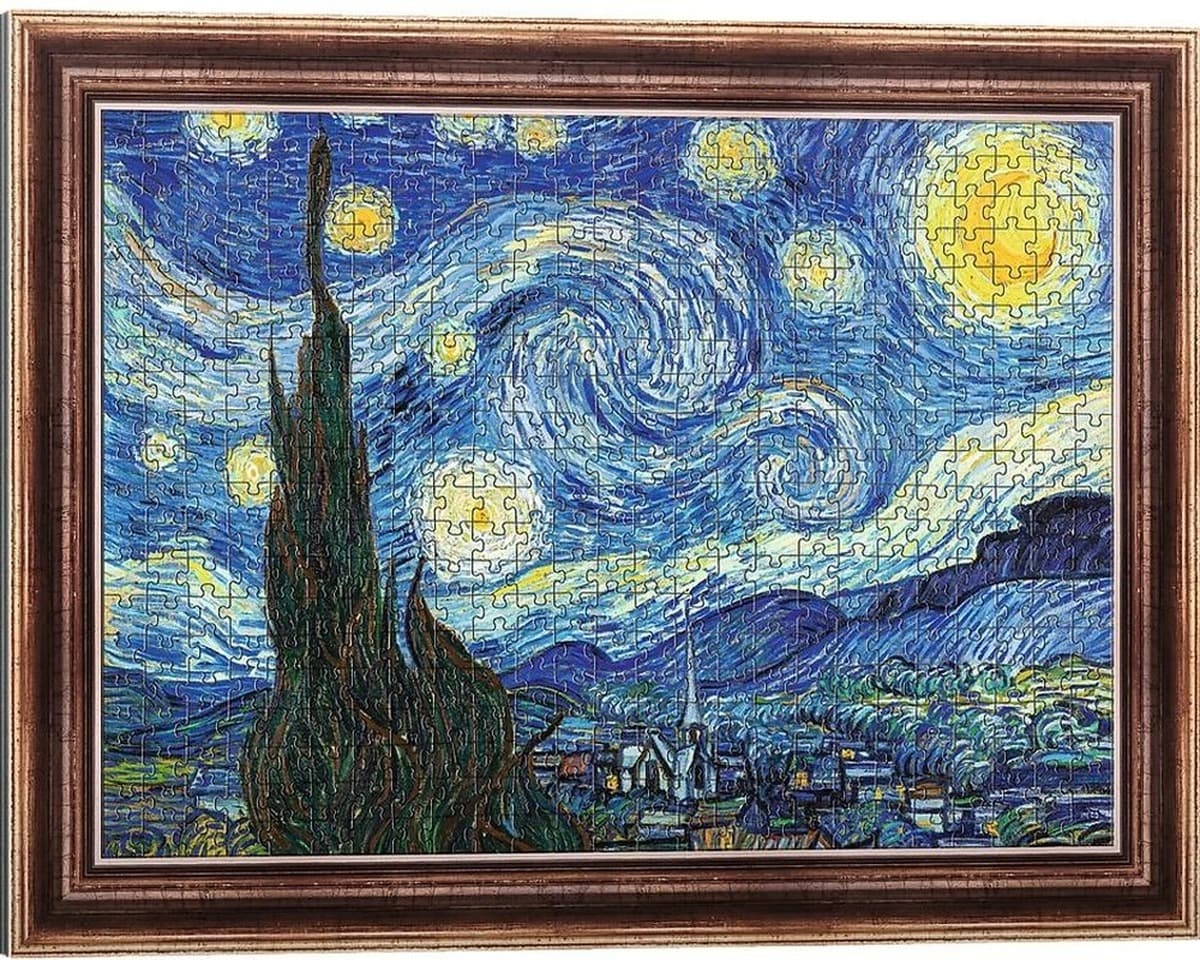 Puzzle 500 Puzzlorama Gwieździsta Noc Vincent van Gogh 37544