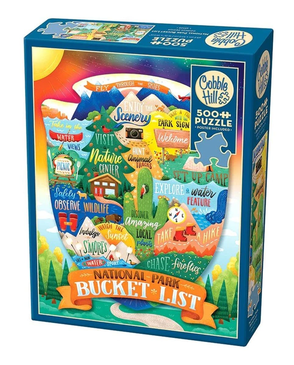 Puzzle 500 Rzeczy do zrobienia na świeżym powietrzu 113060