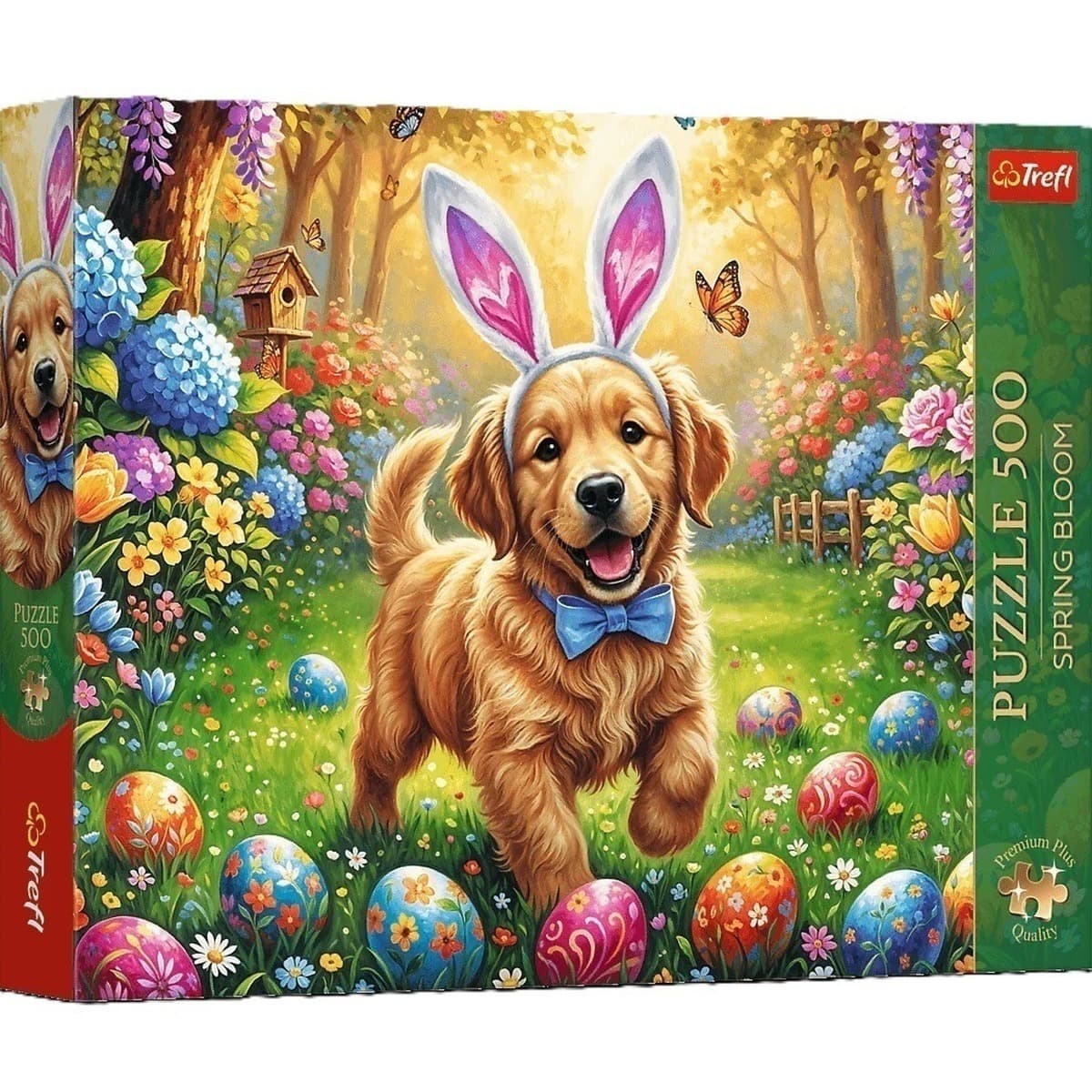 Puzzle 500 Trefl Premium Plus - Spring Bloom: Wielkanocny piesek 37623
