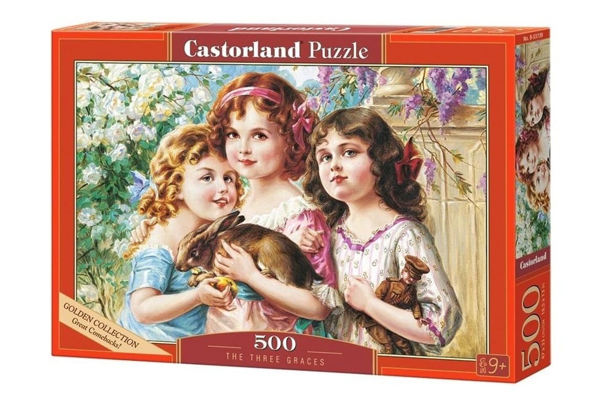 Puzzle 500 Trzy Gracje Castorland