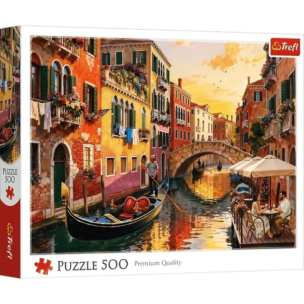 Puzzle 500 Wenecja o zachodzie słońca 37556