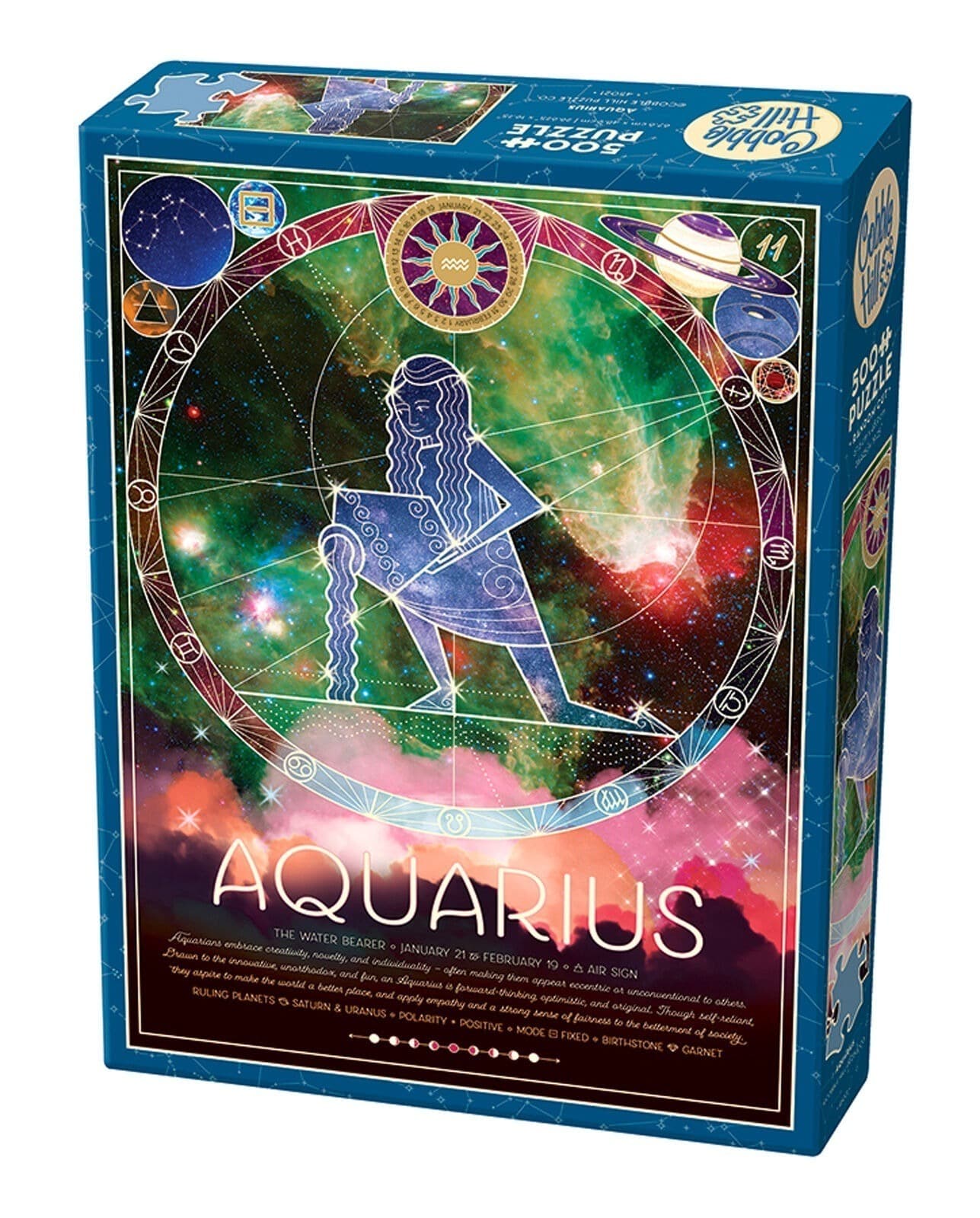 Puzzle 500 Znaki zodiaku Wodnik 112280