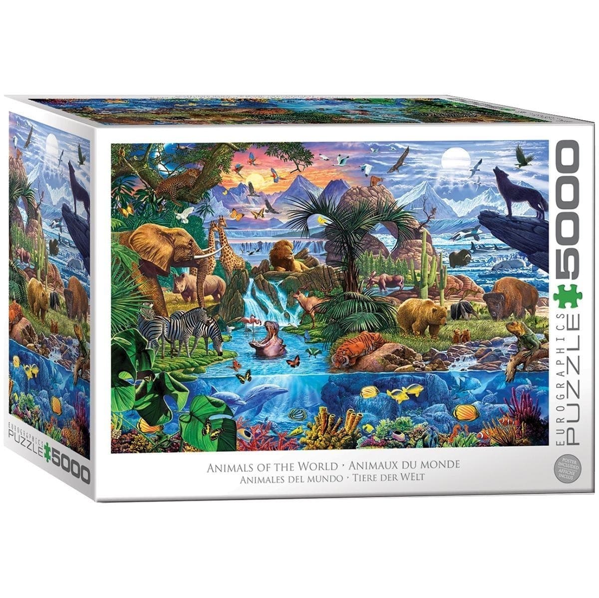 Puzzle 5000 Earth Wildlife 8520-5881
