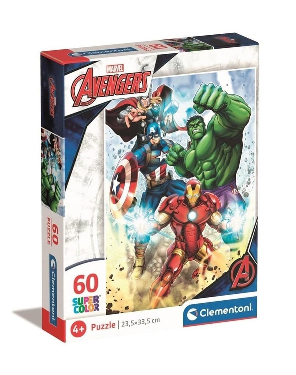 Puzzle 60 Maxi Super kolor Iron Man and His Awesome Friends 26315