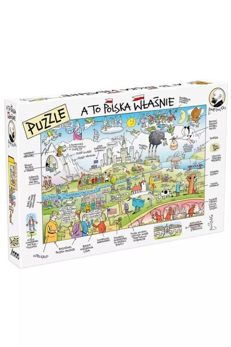 Puzzle A to Polska właśnie 1000 elementów MDR