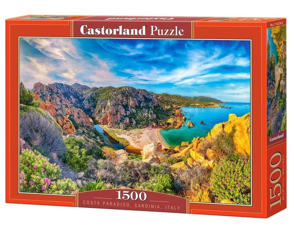Puzzle Castorland 1500 elementów Costa Paradiso dla dorosłych