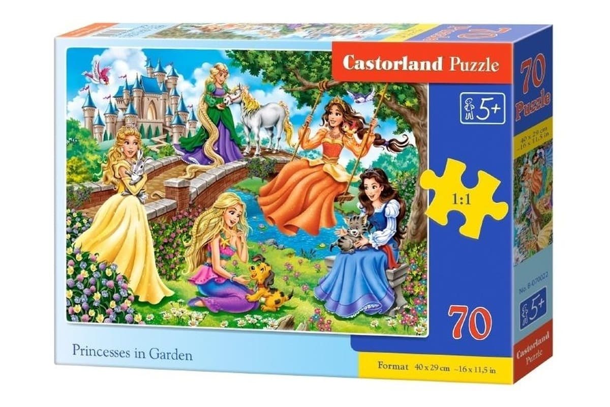 Puzzle Castorland 70 elementów - Princess in Garden