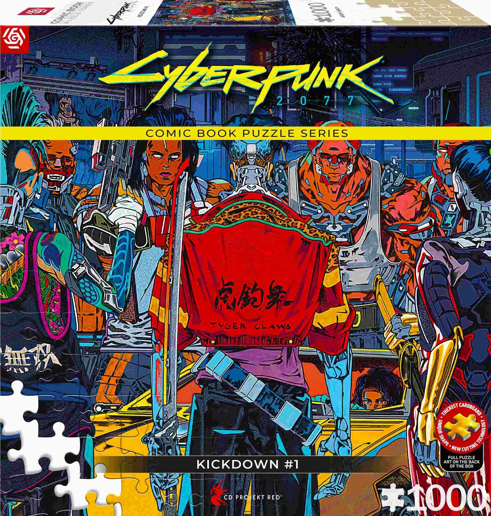Puzzle Good Loot Comic Book Cyberpunk 2077 Kickdown 1000 elementów