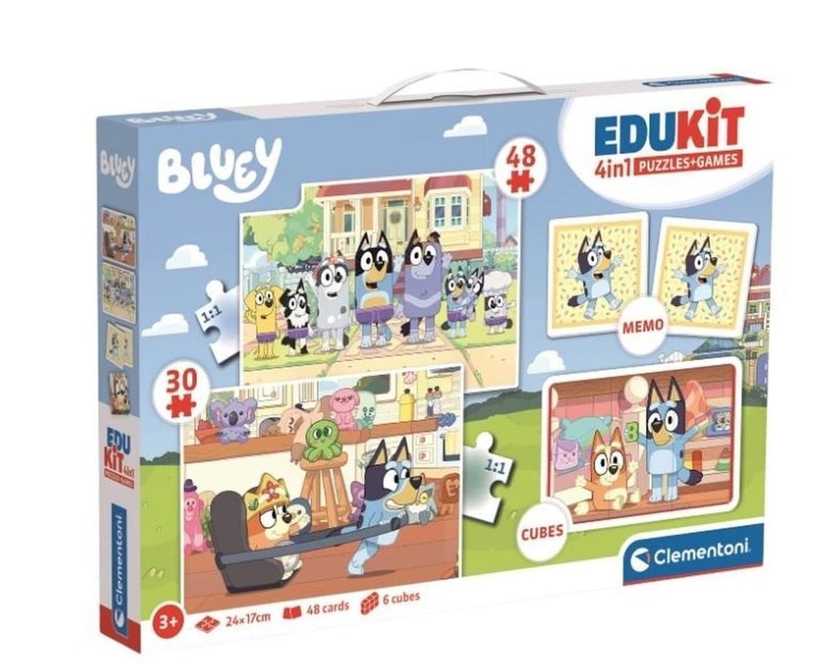 Puzzle Super Color Dora Edukit 4w1