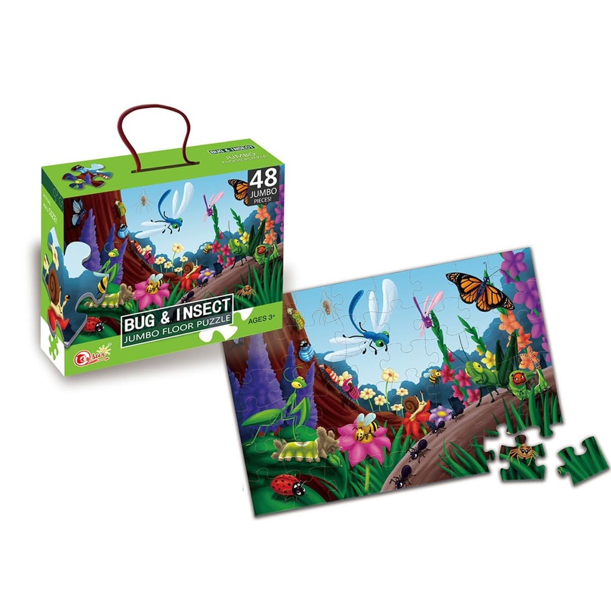Puzzle Jumbo Łąka 48 elementów