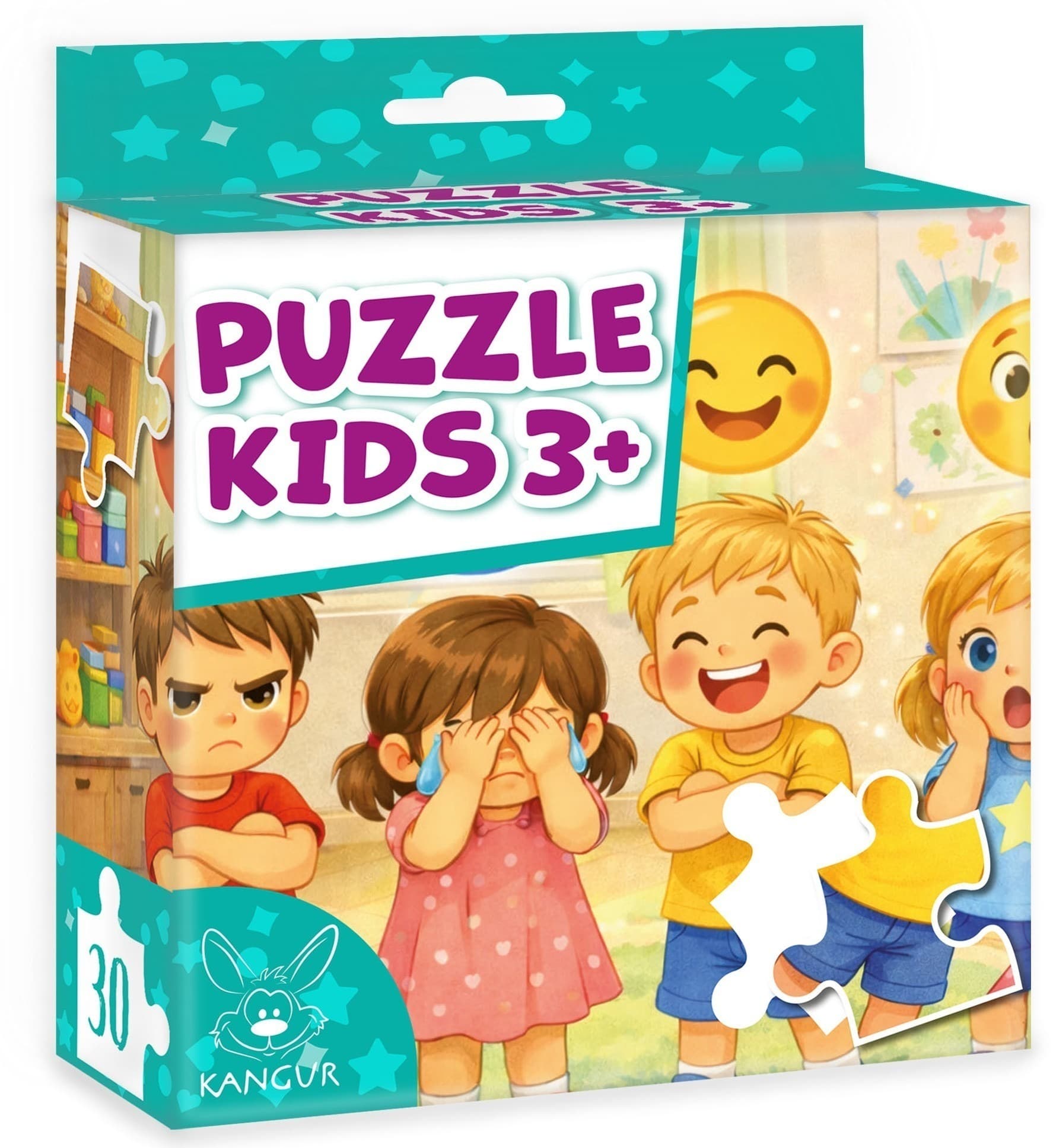 Puzzle Kids 3+ Emocje 30 elementów