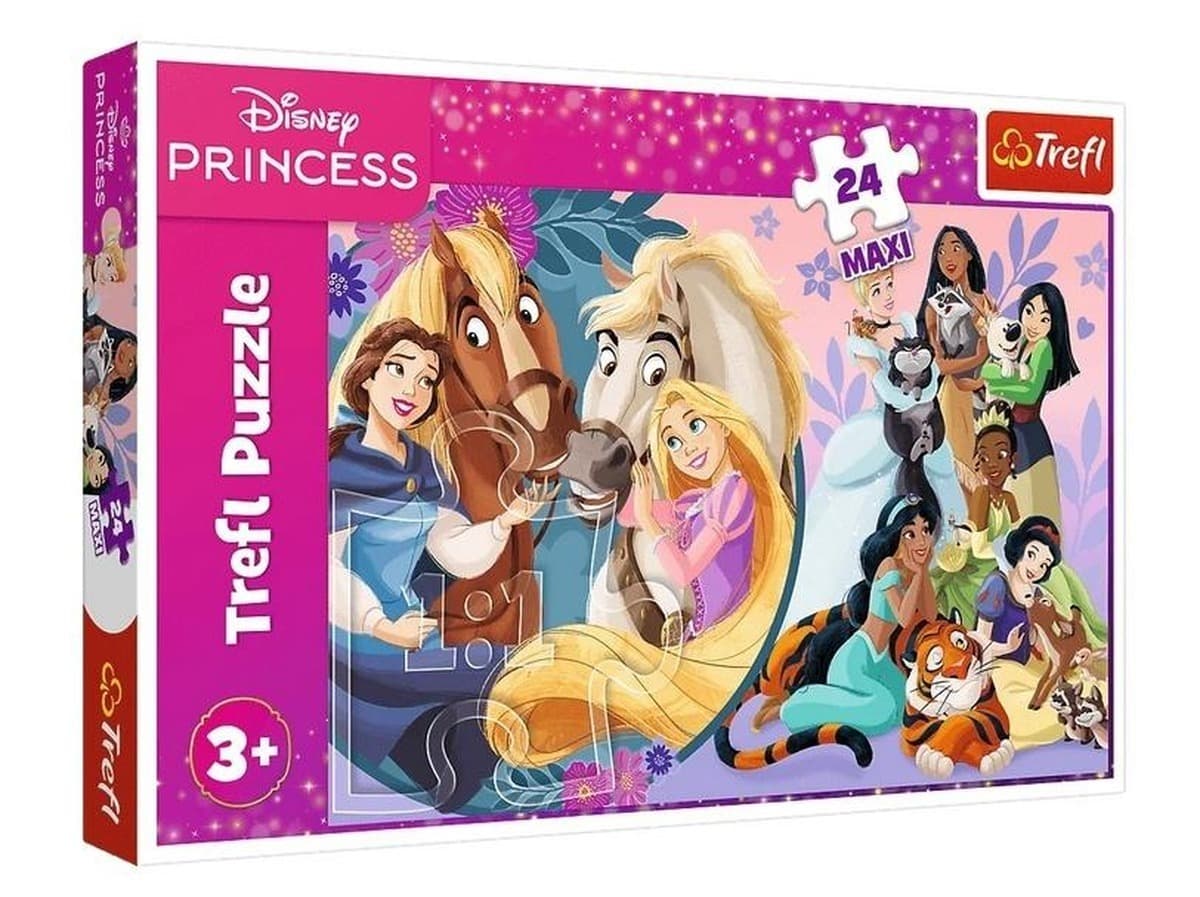 Puzzle maxi Uśmiech przyjaźni 24 elementy Trefl