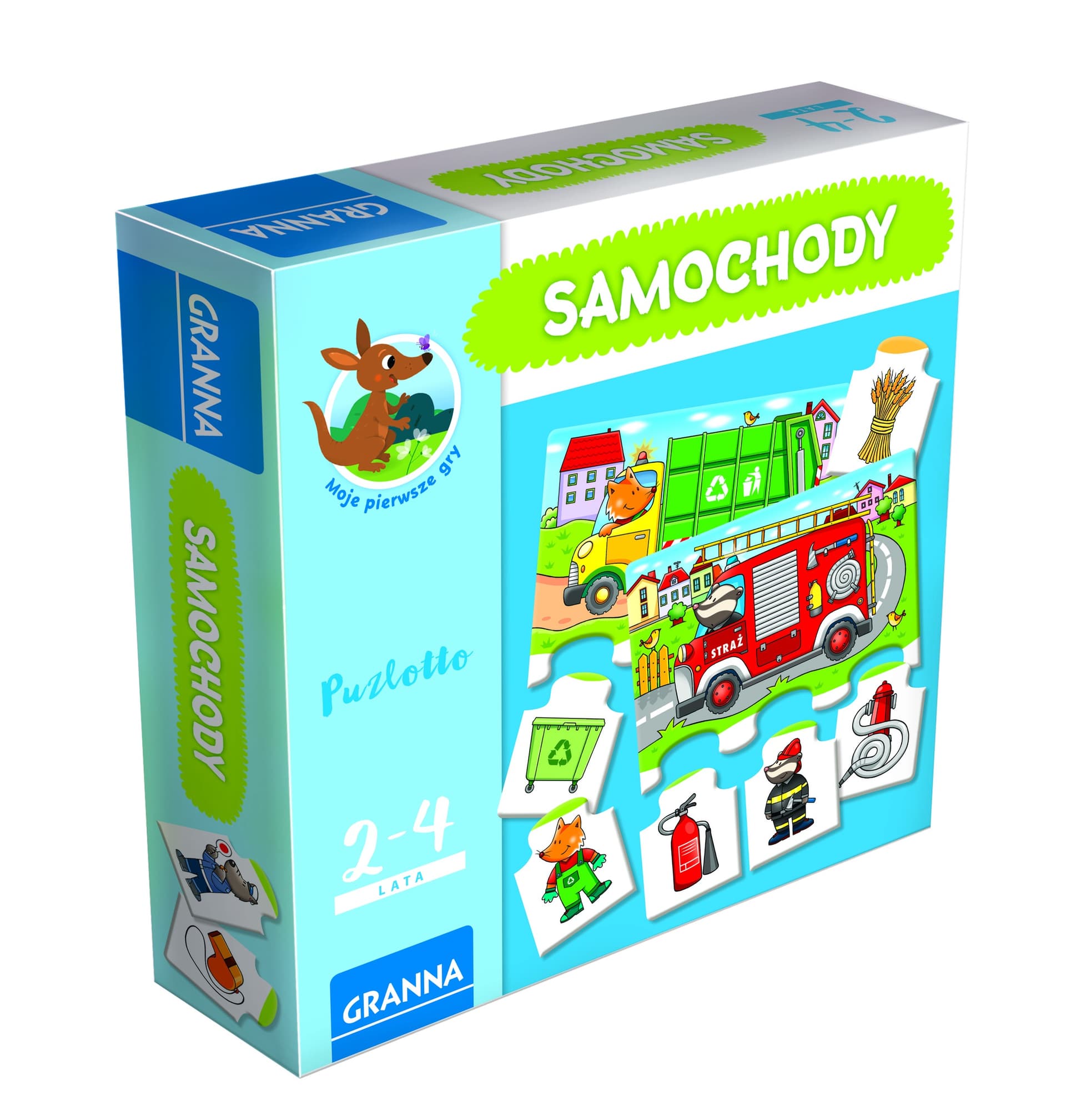 Puzzle Puzlotto Granna - Samochody