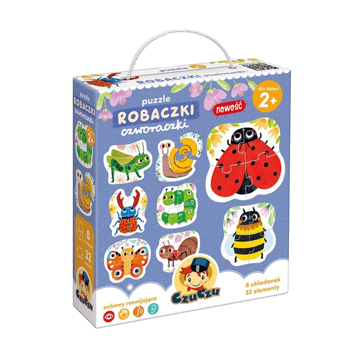 Puzzle Robaczki Czworaczki CzuCzu