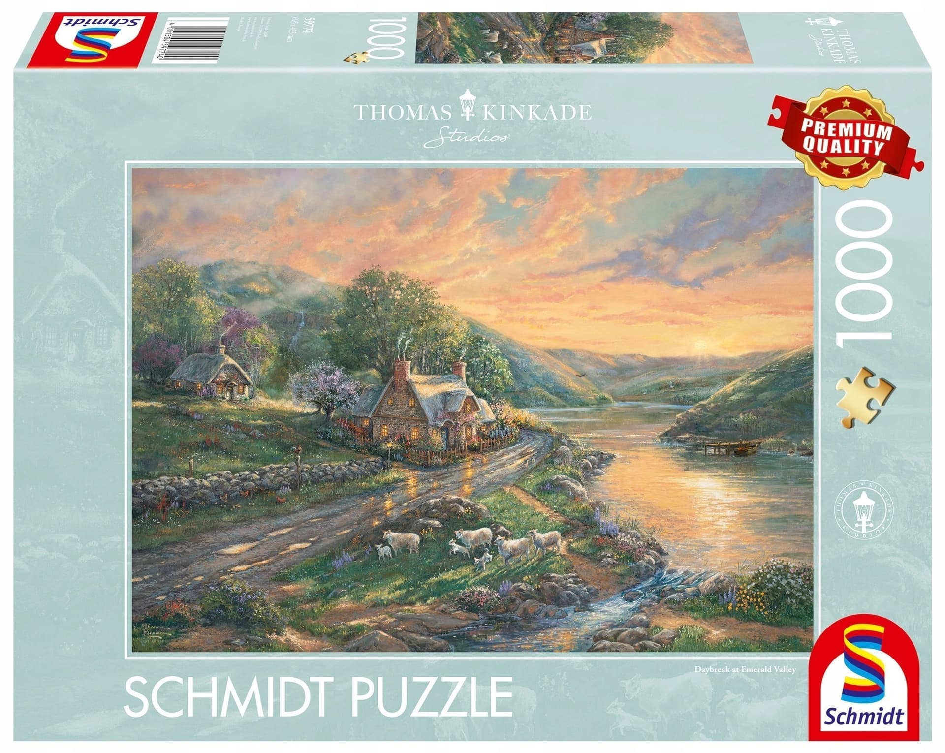 Puzzle Schmidt Spiele 1000 elementów Thomas Kinkade Jutrzenka