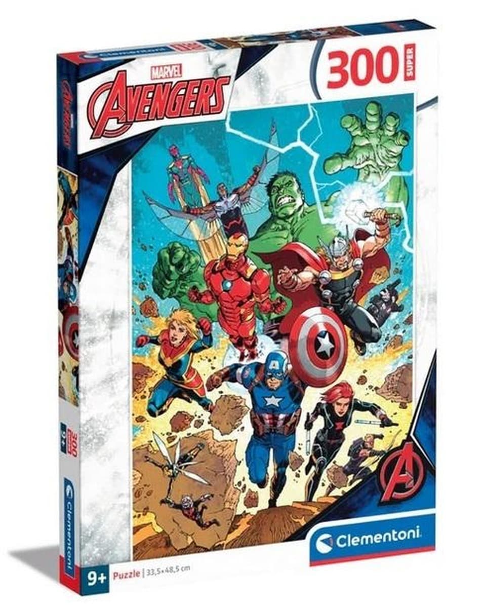 Puzzle Super Kolor 300 elementów The Avengers dla dzieci