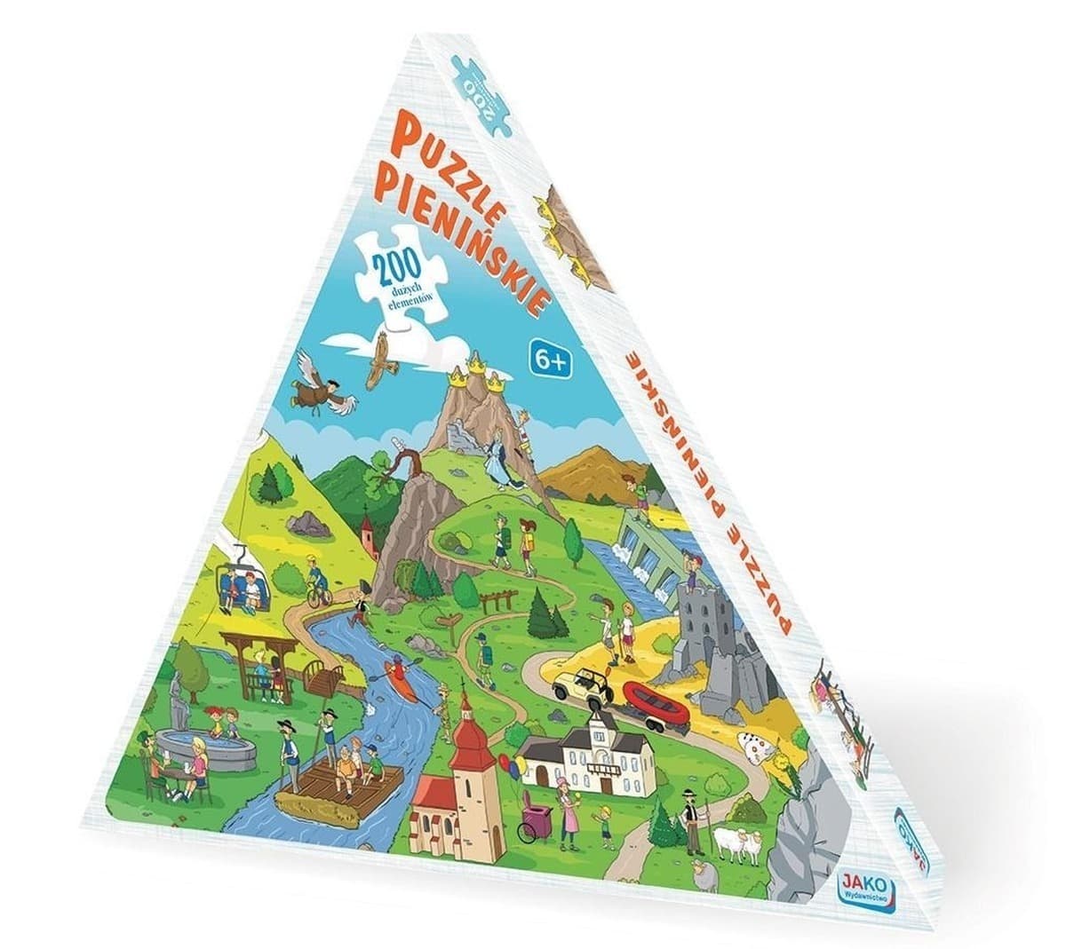 Puzzle Wydawnictwo Jako 200 elementów - Pieniny krajobraz górski