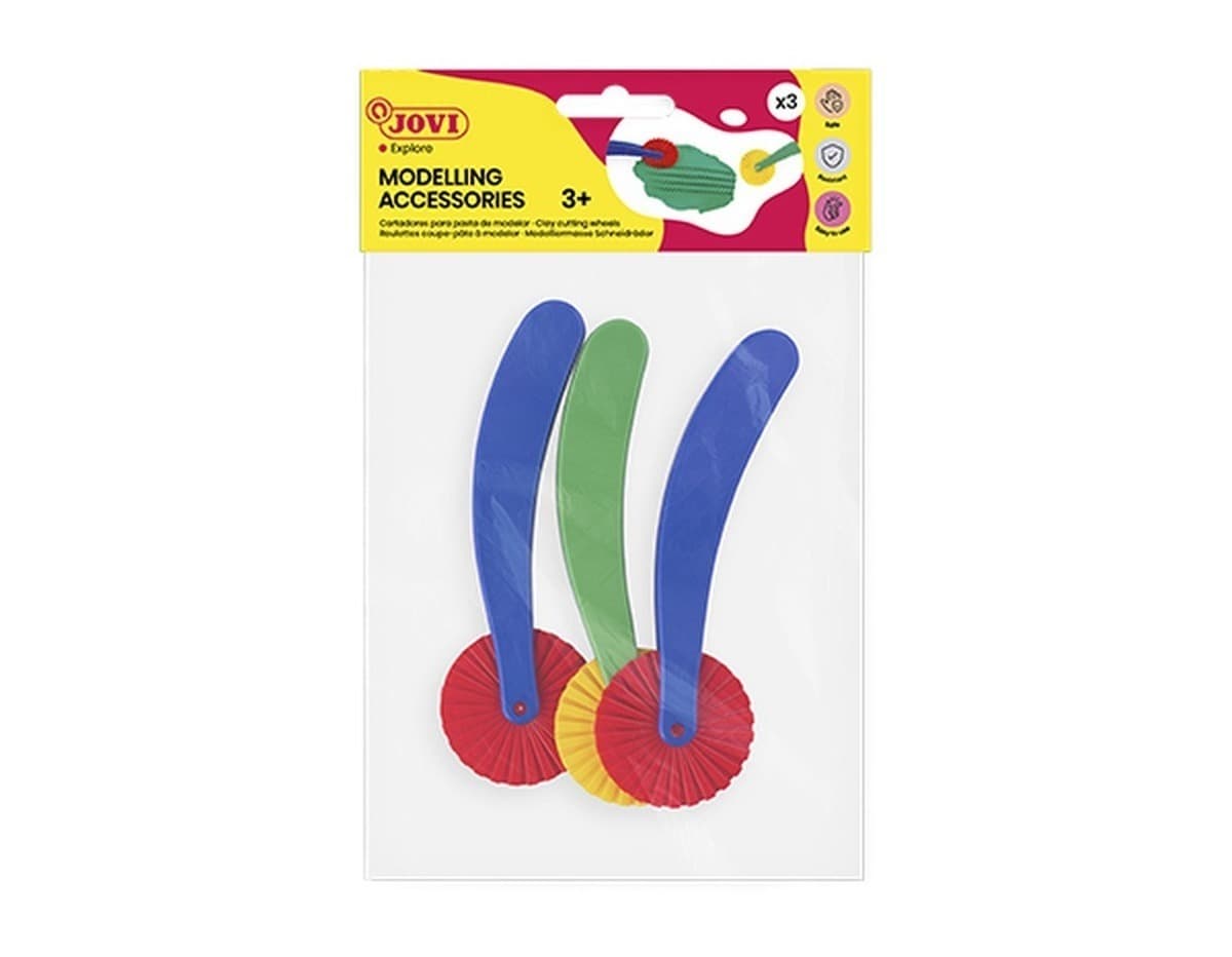 Radełka  do mas plastycznych 3 sztuki