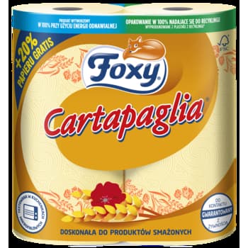 Ręcznik kuchenny Foxy 2 rolki 2-warstwowy