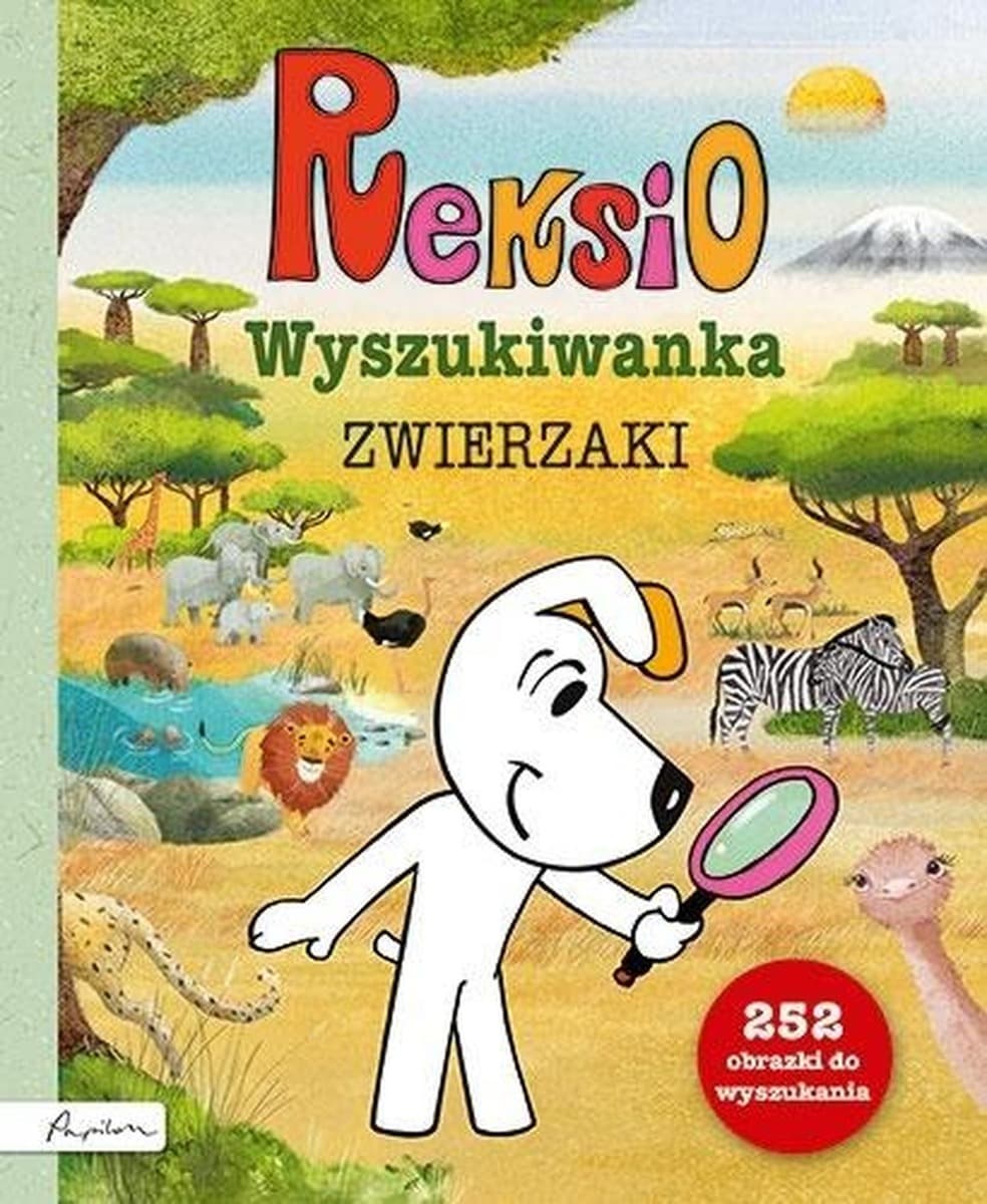 Reksio: Zwierzaki Wyszukiwanka - Książka dla dzieci