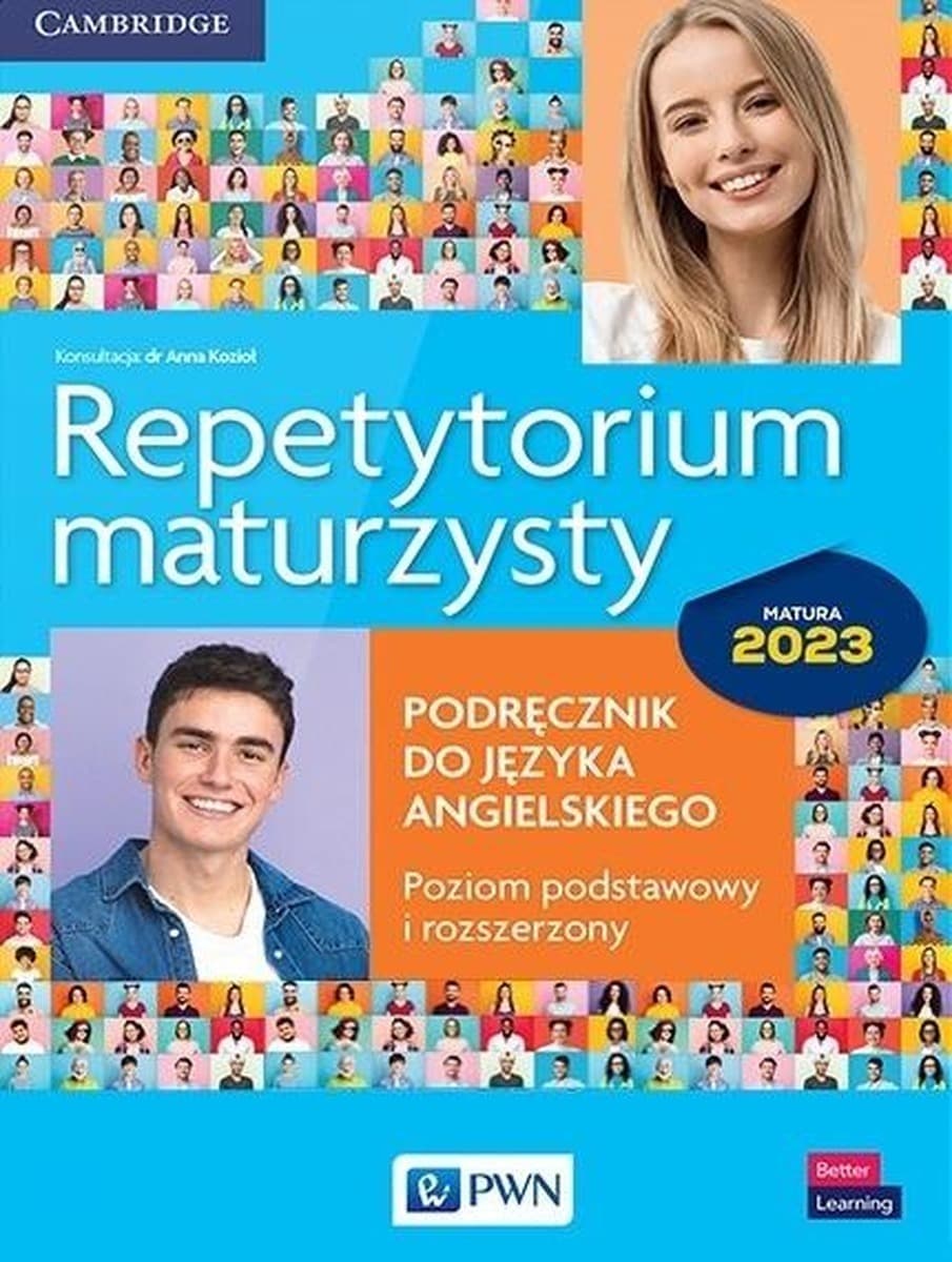 Repetytorium maturalne z języka angielskiego poziom podstawowy i rozszerzony PWN