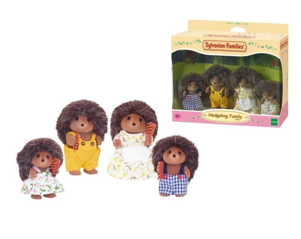 Rodzina Jeżyków Sylvanian Families - figurki kolekcjonerskie dla dzieci