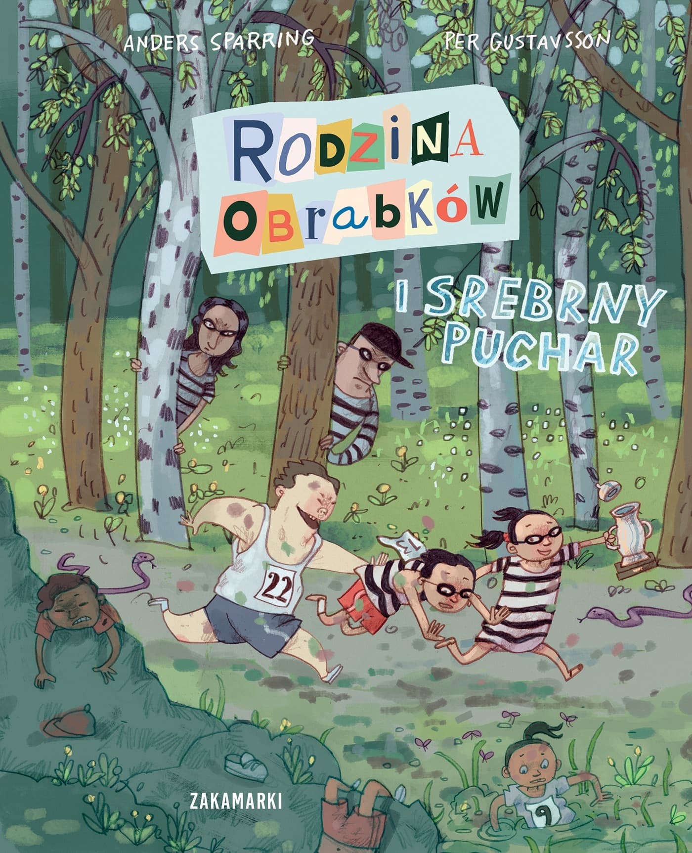 Rodzina Obrabków i srebrny puchar - książka dla dzieci